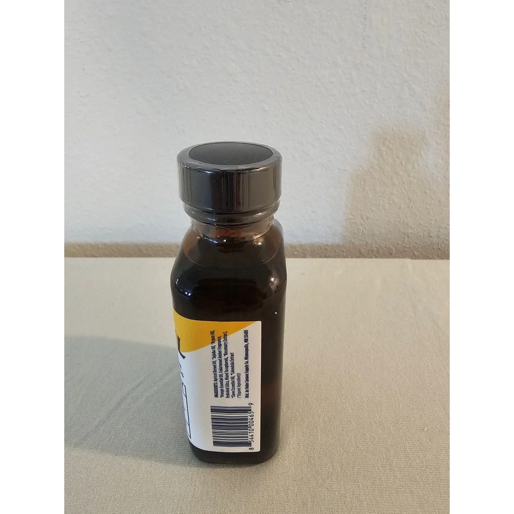 Duke Cannon Best Damn Beard Oil Redwood Scent 3oz Mens Facial Hair Care New